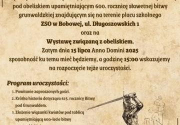 615 rocznica Bitwy pod Grunwaldem