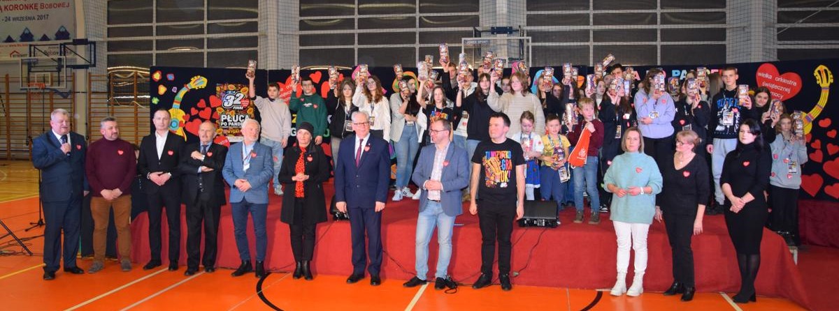 100 osób z ZSO grało w WOŚP