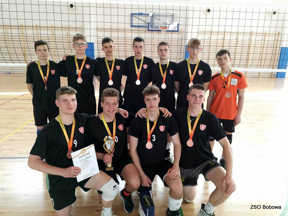 3 miejsce w województwie siatkarzy