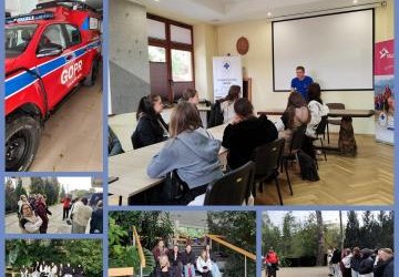 Niezwykły dzień w Krynicy klasy II Technikum