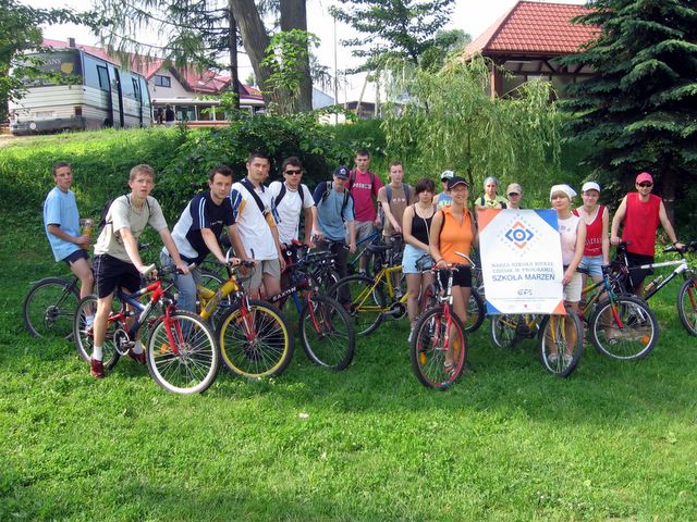 Wycieczka rowerowa IIa LO w ramach programu Szkoła Marzeń