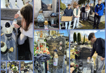 Uczniowie ZSO w Bobowej zapalili 