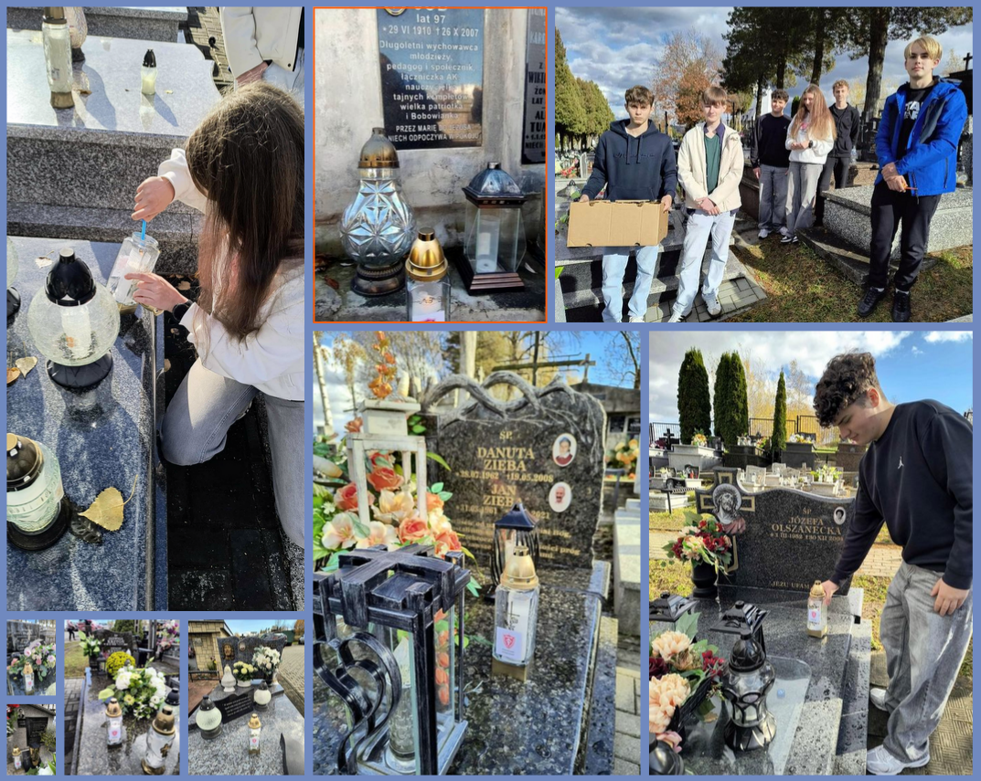 Uczniowie ZSO w Bobowej zapalili 