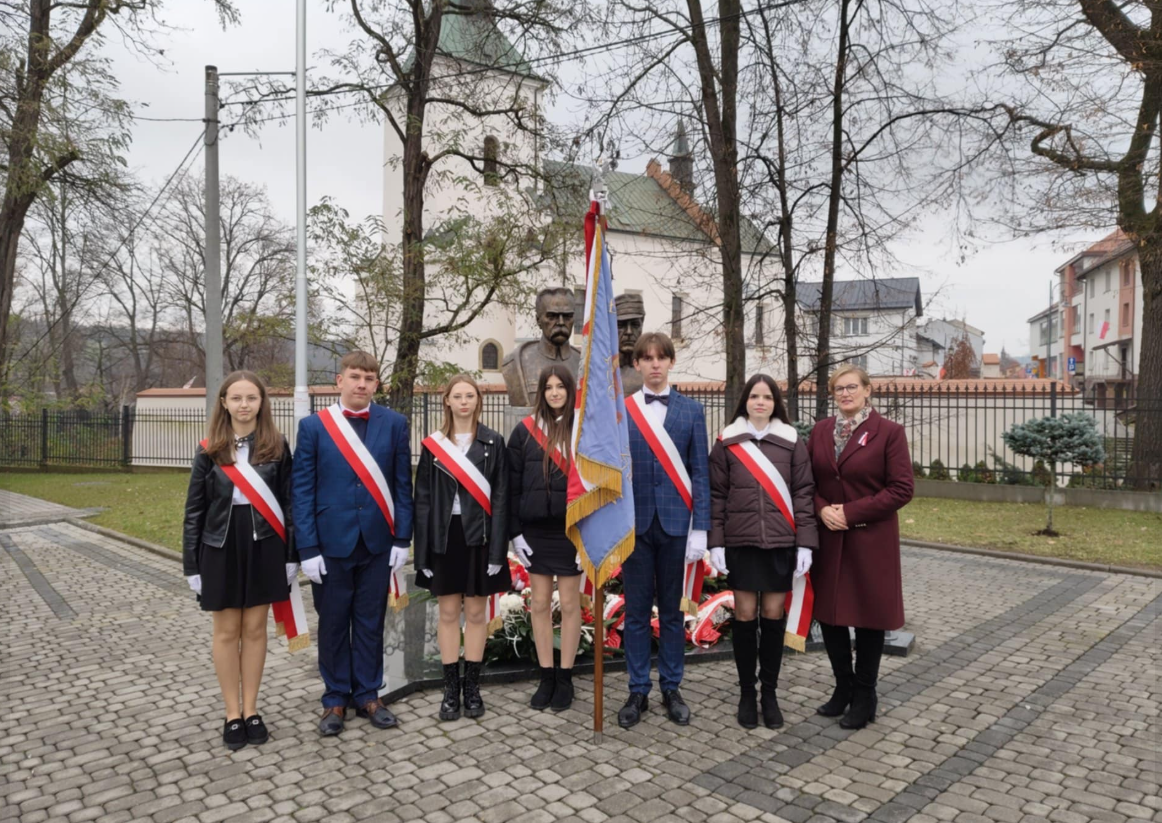 Obchody Święta Niepodległości w ZSO w Bobowej