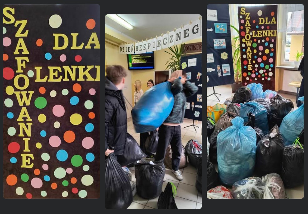 „Szafowanie dla Lenki” w ZSO w Bobowej