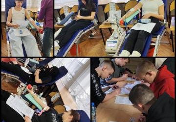 Krwiodawstwo w ZSO Bobowa – grudzień 2024
