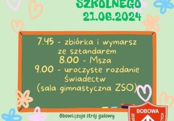 Koniec roku szkolnego 2023-24