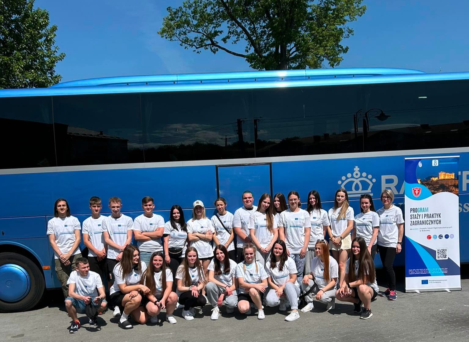 Grecja 2024 - Staże zawodowe uczniów klas II i III Technikum w ZSO w Bobowej.