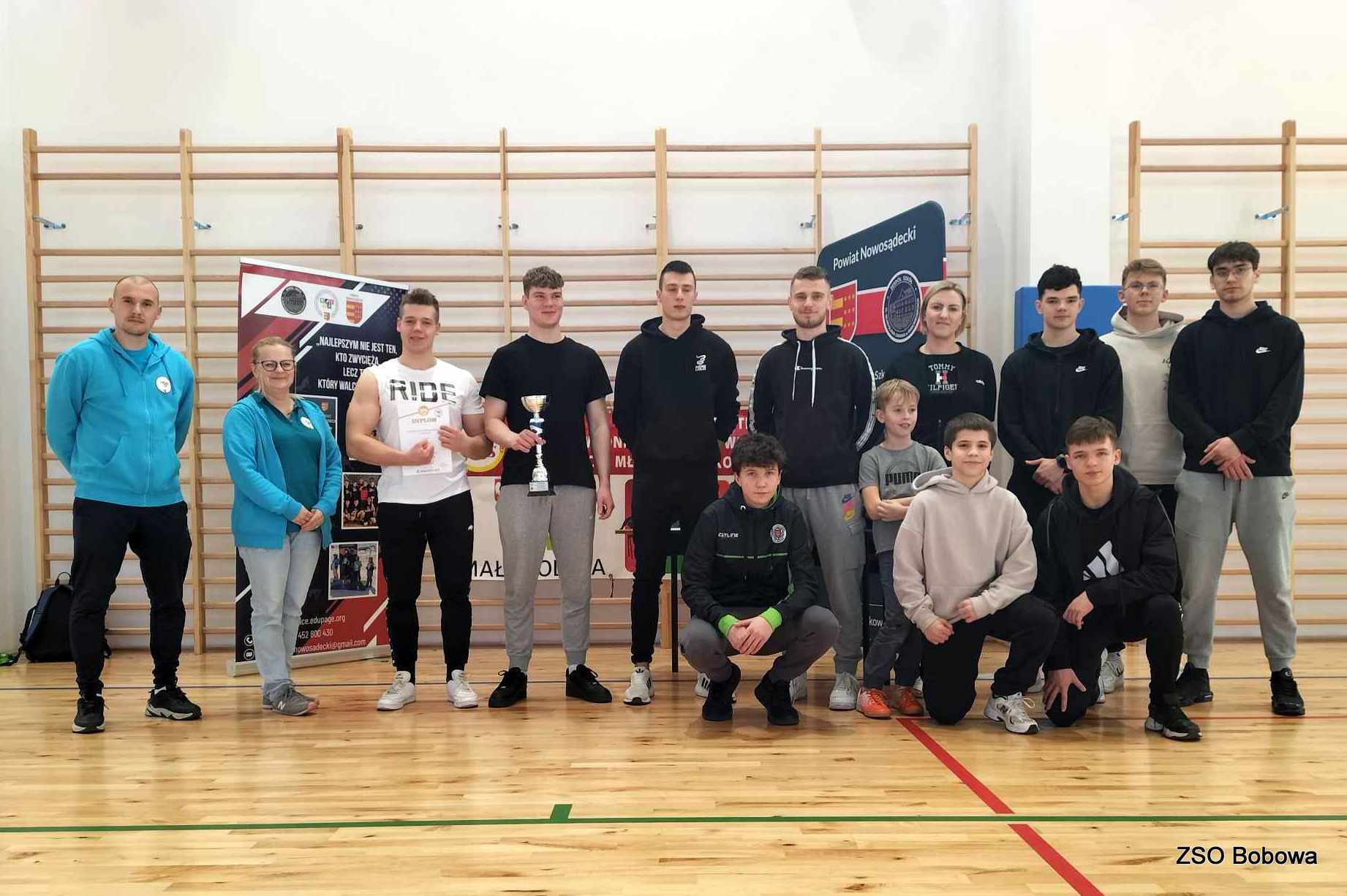 II miejsce w rejonowej licealiadzie w piłce siatkowej