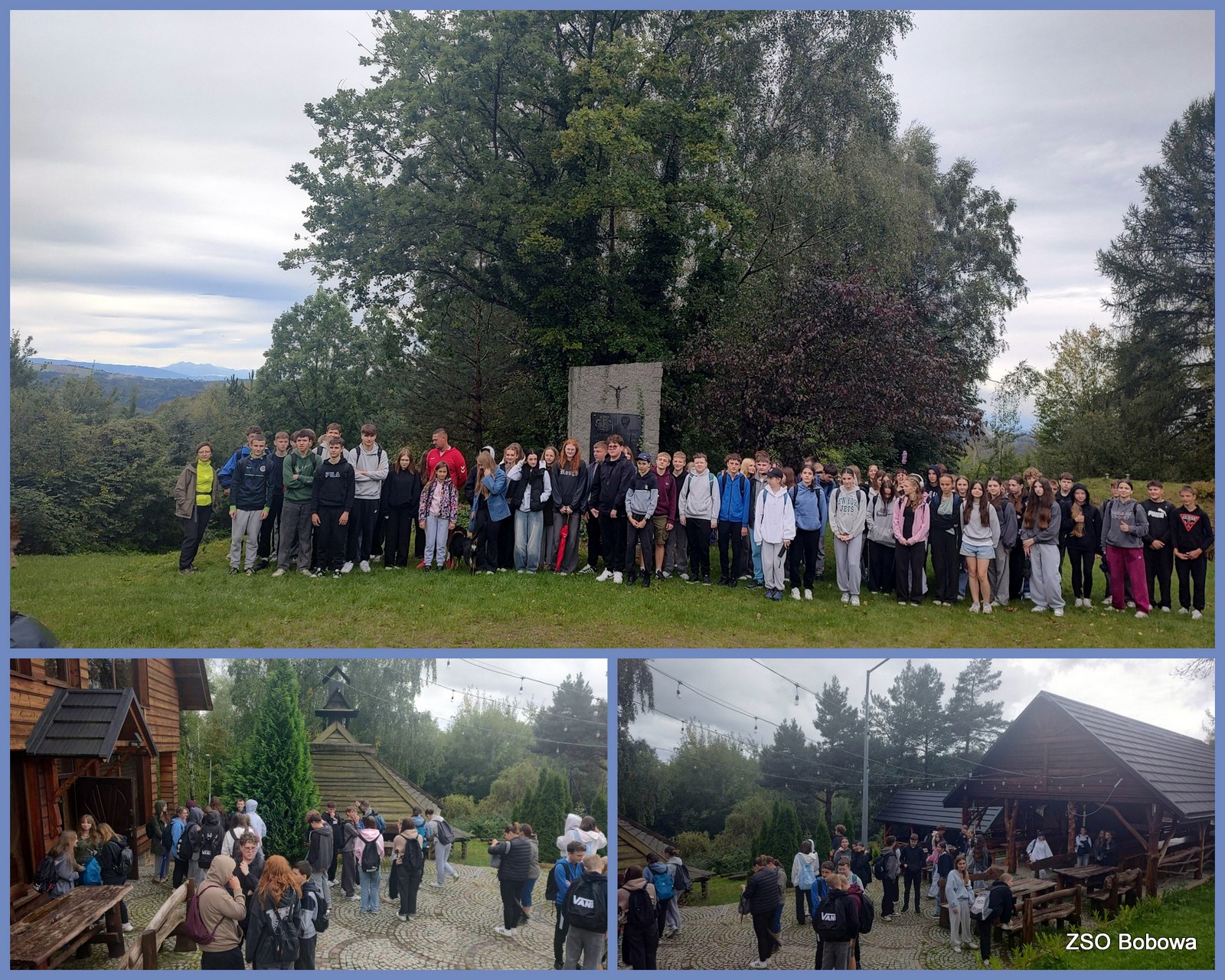 Klasy pierwsze pozdrawiają z Jamnej