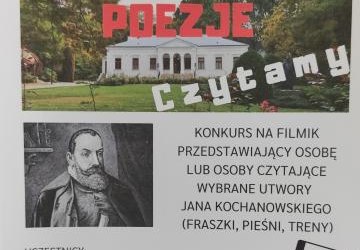Konkurs - Czytamy poezje Jana Kochanowskiego